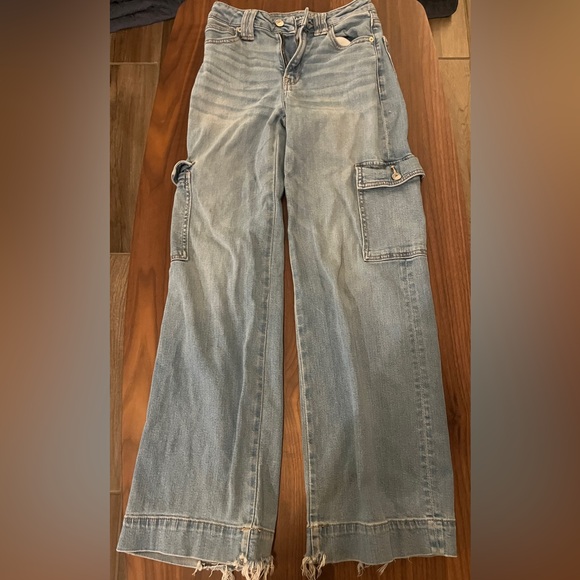 American Eagle cargo jeans (size 000) - Picture 1 of 4